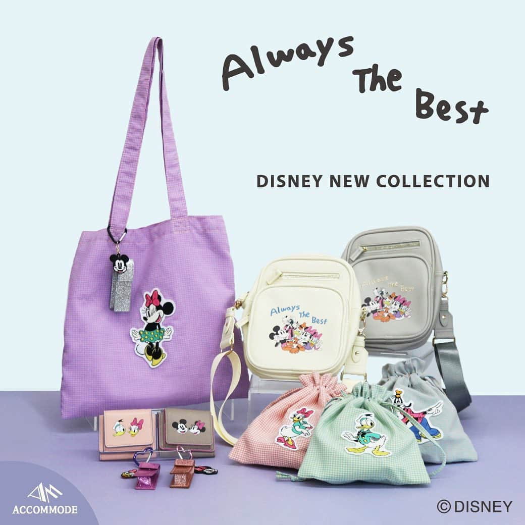 Accommodeさんのインスタグラム写真 - (AccommodeInstagram)「【New Collection】🌈  DISNEY COLLECTIONから ミッキー＆フレンズのシリーズが 明後日 5/24 より @accommode に新登場いたします💐  ミッキーの仲間たちが大集合したアートのプリントや ミツマルのミニポーチ付きなど...🫶🏼  持っているだけでワクワクするようなラインナップ💗✨  ぜひお友達とお揃いでゲットして下さい😍☁️  詳しくは商品タグ🏷もしくは プロフィールリンクより✔︎  #accommode #アコモデ  #アコモデディズニー #acmd_23ss #ディズニーコレクション  #ディズニーコーデ  #ディズニーアイテム  #ディズニー好きな人と繋がりたい #ミッキーアンドフレンズ」5月22日 16時30分 - accommode