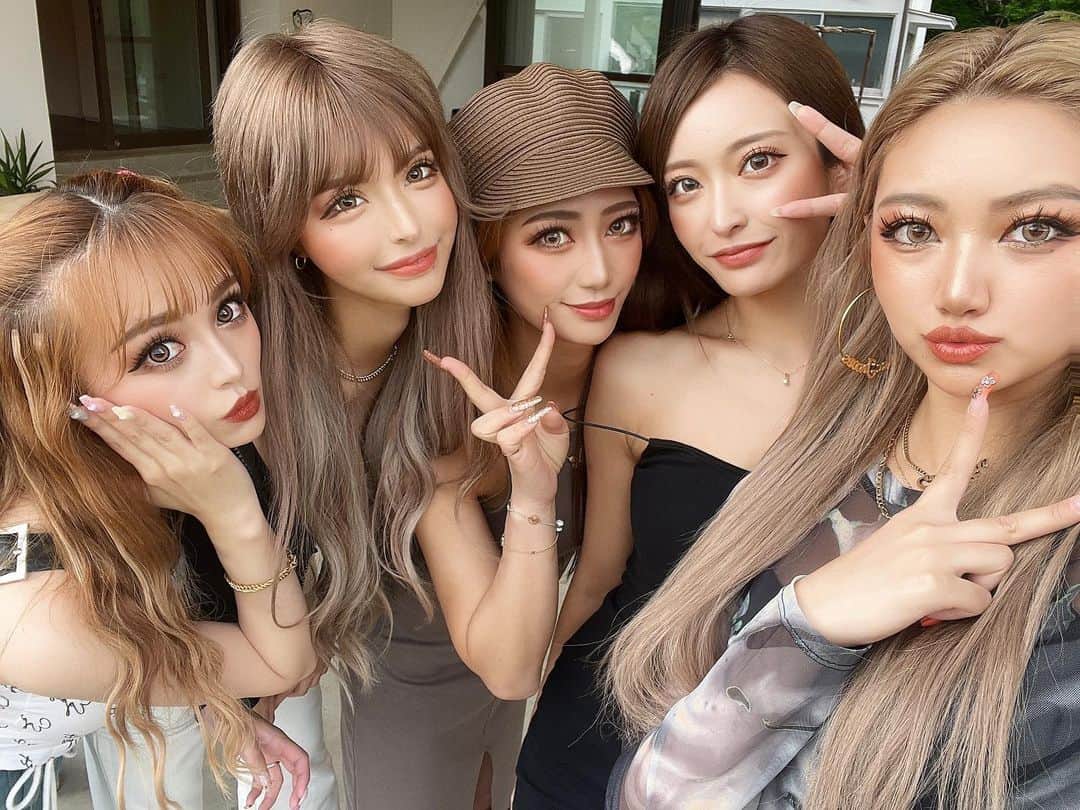 アンジェリカのインスタグラム：「🅱️team🩷🩷🩷🩷 ――――――――― in 福島 💚💚」