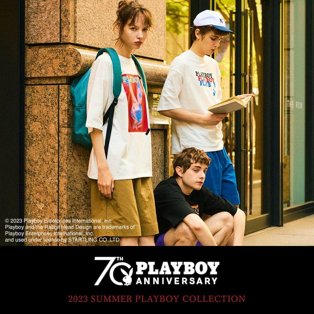 nano·universe Officialさんのインスタグラム写真 - (nano·universe OfficialInstagram)「. 【『PLAYBOY』70周年記念アイテムで夏の着こなしをもっと楽しく、もっと刺激的に】  ━━━━━━━━━━━━━━━━━━━  性をポジティブに表現することで言論の自由を高らかに謳ったアメリカを代表する大衆誌、『PLAYBOY』が70周年を迎えた。 そこでナノ・ユニバースは今季、前回の60周年に引き続きアニバーサリーコレクションを発表。 楽しくも刺激的なアイテムを、 この夏ナノ・ユニバースが提案するSupplex(R)の素材を使用したショーツスタイルで更に気分も盛り上げてくれる。  ▶画像をタップし、商品情報をチェック！  -PLAYBOY（プレイボーイ）- 今年で７０周年を迎える『プレイボーイ』（PLAYBOY）は、1953年にアメリカ合衆国の シカゴで創刊された成人向け娯楽雑誌。 タキシードの蝶ネクタイをつけたウサギの横顔を図案化したロゴ（「ラビットヘッド」）は、 雑誌の表紙やグラビア写真の中にこのロゴをこっそりと忍ばせる事も伝統となっている。  ━━━━━━━━━━━━━━━━━━━ ▶特集は　🔗→ストーリーズハイライト「MsTOPIC」よりチェック！  #NANOuniverse #ナノユニバース #PLAYBOY #プレイボーイ #スウェット #コラボレーション #チェッカーフラッグ #オープンカラーシャツ #オープンカラー #別注 #柄シャツ #ロゴTシャツ #プリントTシャツ #プリントT #グラフィックTシャツ #グラフィックT #アンディウォーホール #アメカジ #Tシャツコーデ #ショーツ #カラーショーツ #ショートパンツ #ショーツコーデ #夏コーデ #アメカジファッション #シャツ #カラーコーデ #20代コーデ #30代コーデ #40代コーデ」5月22日 22時20分 - nanouniverse_official