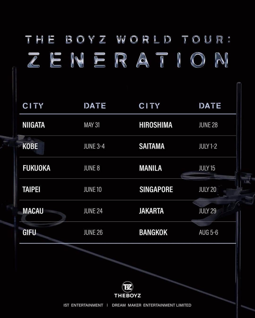 THE BOYZさんのインスタグラム写真 - (THE BOYZInstagram)「THE BOYZ 2ND WORLD TOUR : ZENERATION SCHEDULE🧬  COMING SOON🔜  #THEBOYZ #더보이즈 #ZENERATION #제너레이션」5月22日 17時00分 - official_theboyz