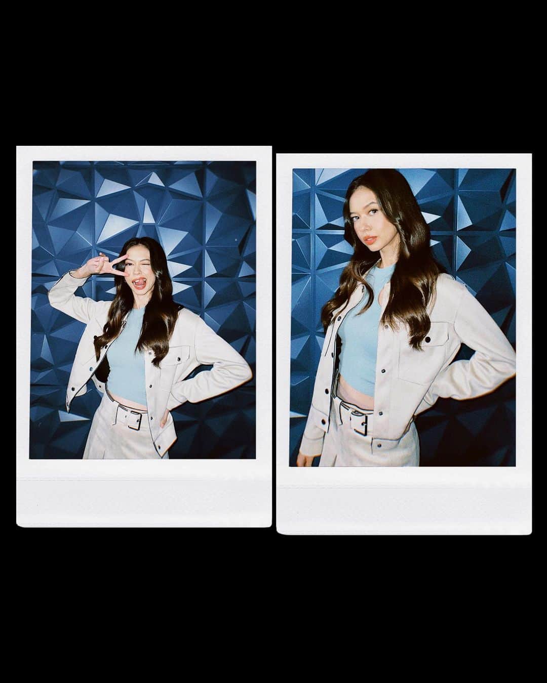 ユキ・カトウのインスタグラム：「🩵🩵🩵   #diaryukikato」