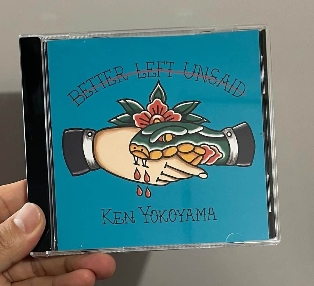 藤田琢己のインスタグラム：「注文したCDが届きました！  #kenyokoyama  #pizzaofdeath」