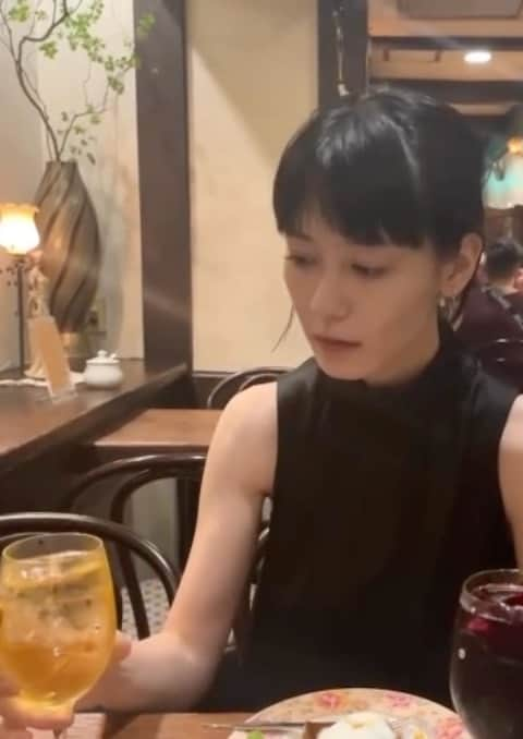 瀬戸かほのインスタグラム：「妹と喫茶店」