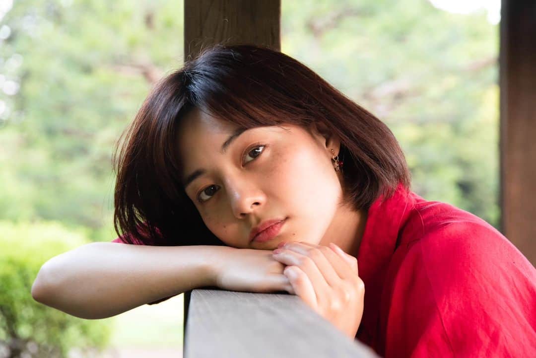 浅沼惠理さんのインスタグラム写真 - (浅沼惠理Instagram)「@hayate_photo1   #green #red #portrait」5月22日 18時32分 - eri_asanuma