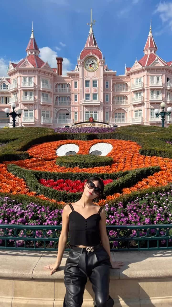 西山乃利子のインスタグラム：「Disney land🐭❤️」