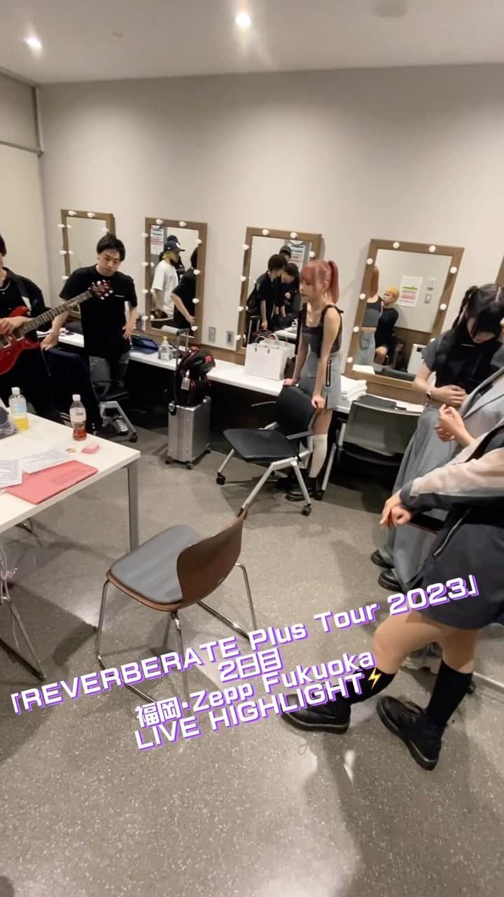 PassCode【公式】のインスタグラム：「#PassCode 【REVERBERATE Plus Tour 2023】 at Zepp Fukuoka  LIVE HIGHLIGHT  #ライブ映像 #live #shout #RPPTour」
