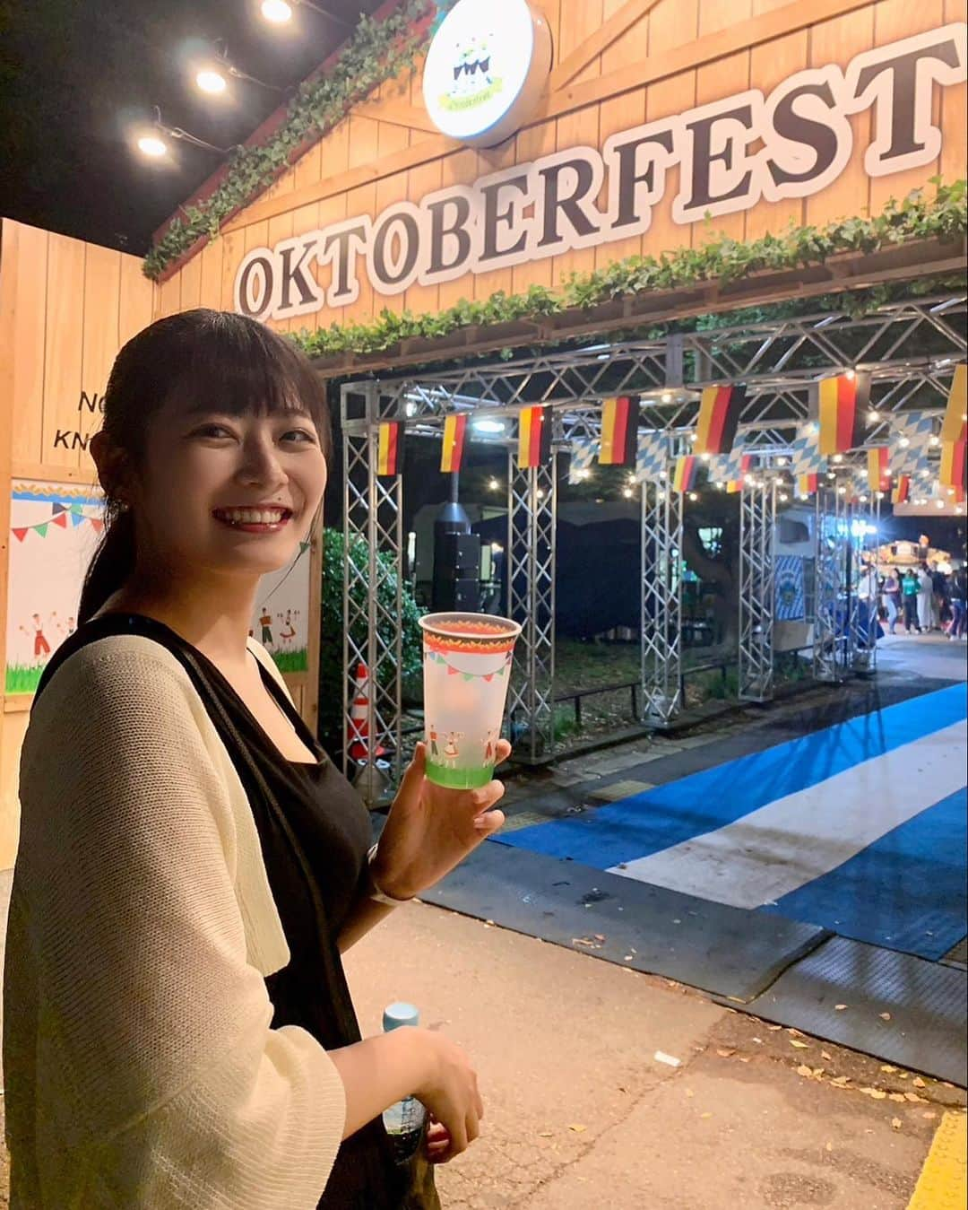 藤井美希さんのインスタグラム写真 - (藤井美希Instagram)「. フルーツのビールがおいしかった🍻  #オクトーバーフェスト  #日比谷公園」5月22日 20時00分 - miki_fujii.527