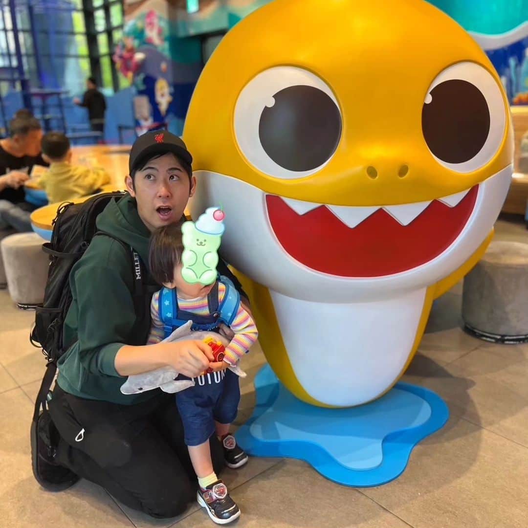のインスタグラム：「ベイビーシャークの聖地巡礼で辿り着いた韓国の31🍦 僕はもちろんチョコミント( ´∀`)」