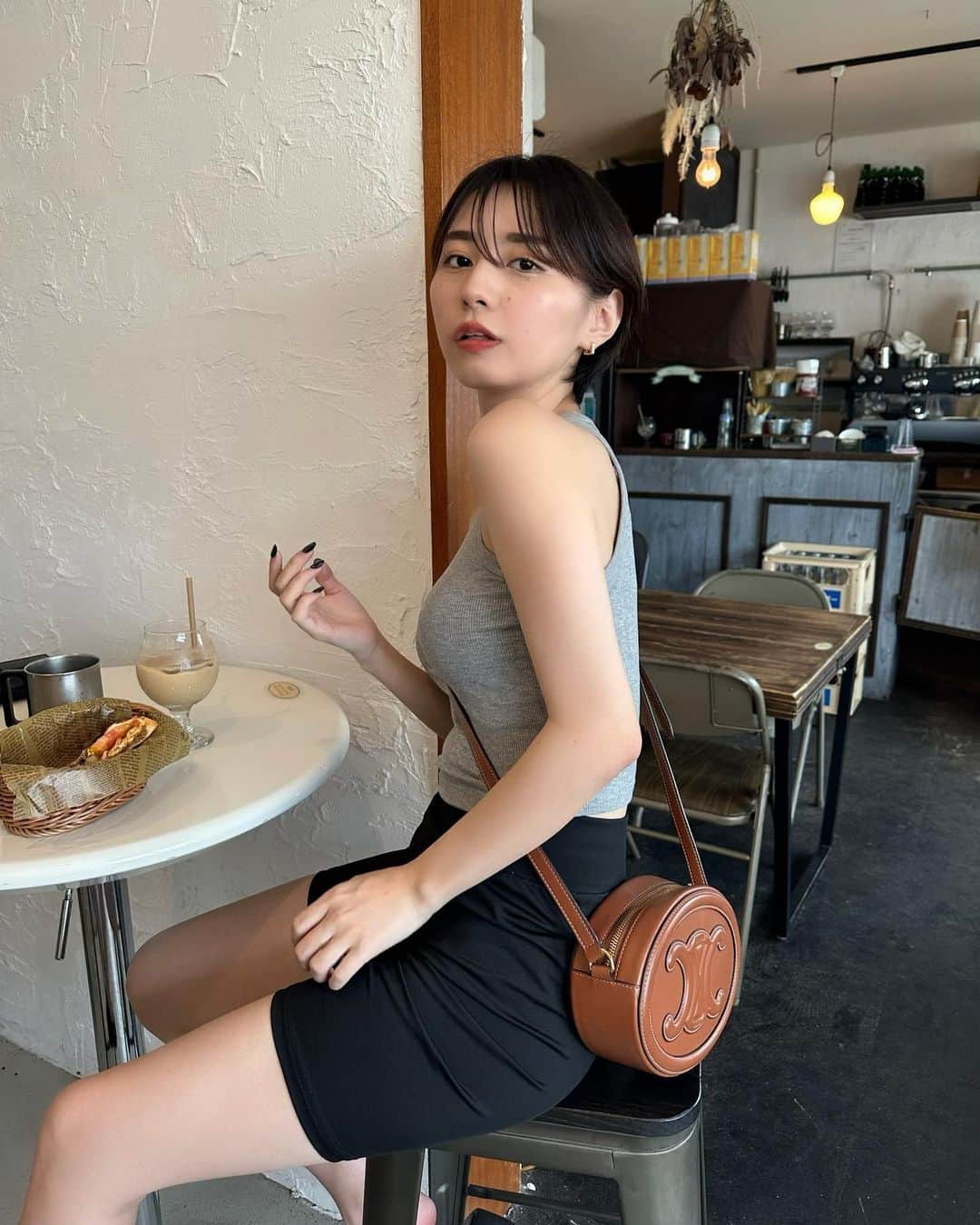 MIORIのインスタグラム：「📍KLATCH COFFEE, 石垣島  竹富島に向かう前にブランチ☕️ すっごい好みのカフェだったから 石垣島滞在中もう一回行きたかったな〜...！💖  ☑︎KLATCH COFFEE → @klatch_coffee  ▪︎ ▪︎ ▪︎ #石垣島#石垣島カフェ#石垣島グルメ#沖縄カフェ#石垣島旅行#沖縄旅行#夏コーデ#150cmコーデ#低身長コーデ#低身長ファッション」