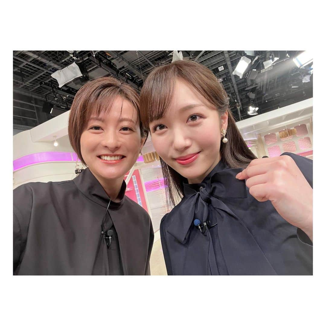 徳島えりかさんのインスタグラム写真 - (徳島えりかInstagram)「* カメラロールを見返していたら くるみちゃん @kurumi_karikawaとの写真を 載せ忘れていることに気がつきました🤦🏻‍♀️  こんなに素直でかわいい子がいるなんてと 日々、癒されています🥹  news every.今週もよろしくお願いします！  #newsevery. #🖤」5月22日 20時10分 - tokushima_erika