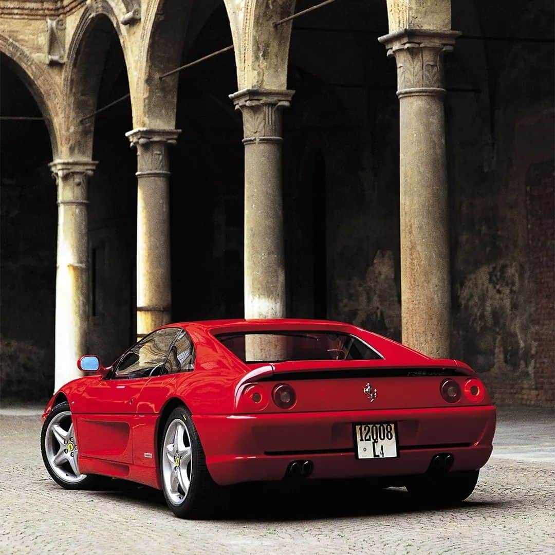 フェラーリさんのインスタグラム写真 - (フェラーリInstagram)「Check out today’s throwback to one of the most iconic cars of the 1990s: the #FerrariF355Berlinetta.  Just a year after its launch, an upgrade to the gearbox was made an option, sporting Formula 1-style paddle shifters. This upgrade even changed the car’s name – #FerrariF355Berlinetta for manual models, #Ferrari355F1Berlinetta for semi-automatics.  Back in 1996, Jeremy Clarkson himself described the #FerrariF355Berlinetta as “the greatest car, in the world, ever!”  Delve deeper at the link in bio.  #FerrariMagazine #MuseiFerrari #Ferrari」5月22日 20時13分 - ferrari