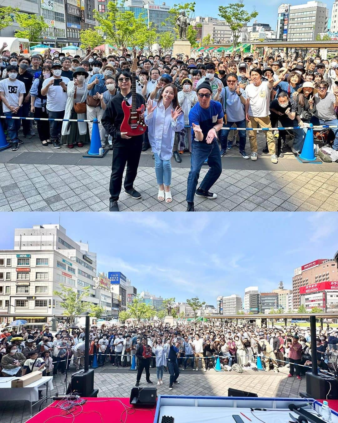 藤井悠さんのインスタグラム写真 - (藤井悠Instagram)「* 昨日、JR大分駅前広場にて行われた『FRIDAY GOES ON 公開録音 at アミュプラザおおいた』 本当に沢山の方が来てくださって嬉しかったです☺️ ありがとうございました🙏  この模様は、今週金曜日のラジオにて お送りします🙋‍♀️  夜は 美味しいフグ料理屋さんに連れていっていただきました🐡 めちゃくちゃ食べて飲みました〜🍺 楽しかった😆✨  #フライデーゴーズオン #jfn #ラジオ #公開録音 #fm大分 #大分」5月22日 20時15分 - yufujii0211