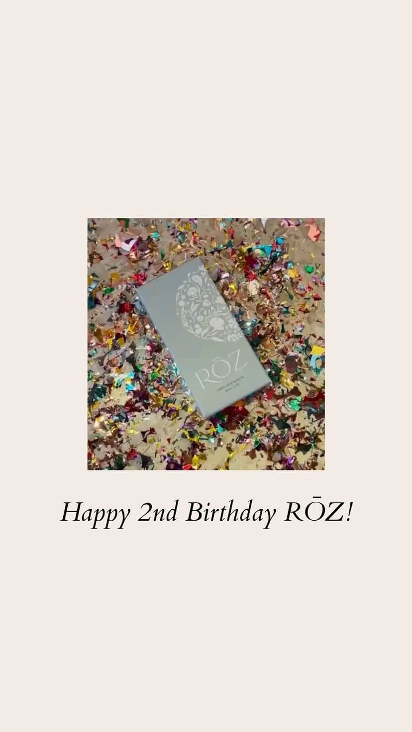 マラ・ロザックのインスタグラム：「🎉RŌZ IS 2!🎉 “I can’t believe we’re 2!!!! RŌZ has been a dream of mine to create since I can remember. Pouring all of my 20 years experience as a hairdresser into these bottles that allow your beautiful hair to thrive. It IS the dream come true! Thank YOU for your support and your love of RŌZ. Your notes, reviews, messages, gifts to loved ones, make ALL of this possible and I thank you from the bottom of my heart! Thank you for celebrating this incredible journey with us.”   BIRTHDAY GIVEAWAY! In celebration of our 2nd birthday, we’d love to gift 2 of you a full collection of our RŌZ hair essentials!   To enter, follow RŌZ, like the Giveaway post @rozhair page, and tag a friend. Earn a bonus entry by sharing this Reel or the Giveaway post to your stories. ✨  Must be 18+ and a resident of the US to enter. Giveaway will end June 2nd and winners will be notified via DM.」