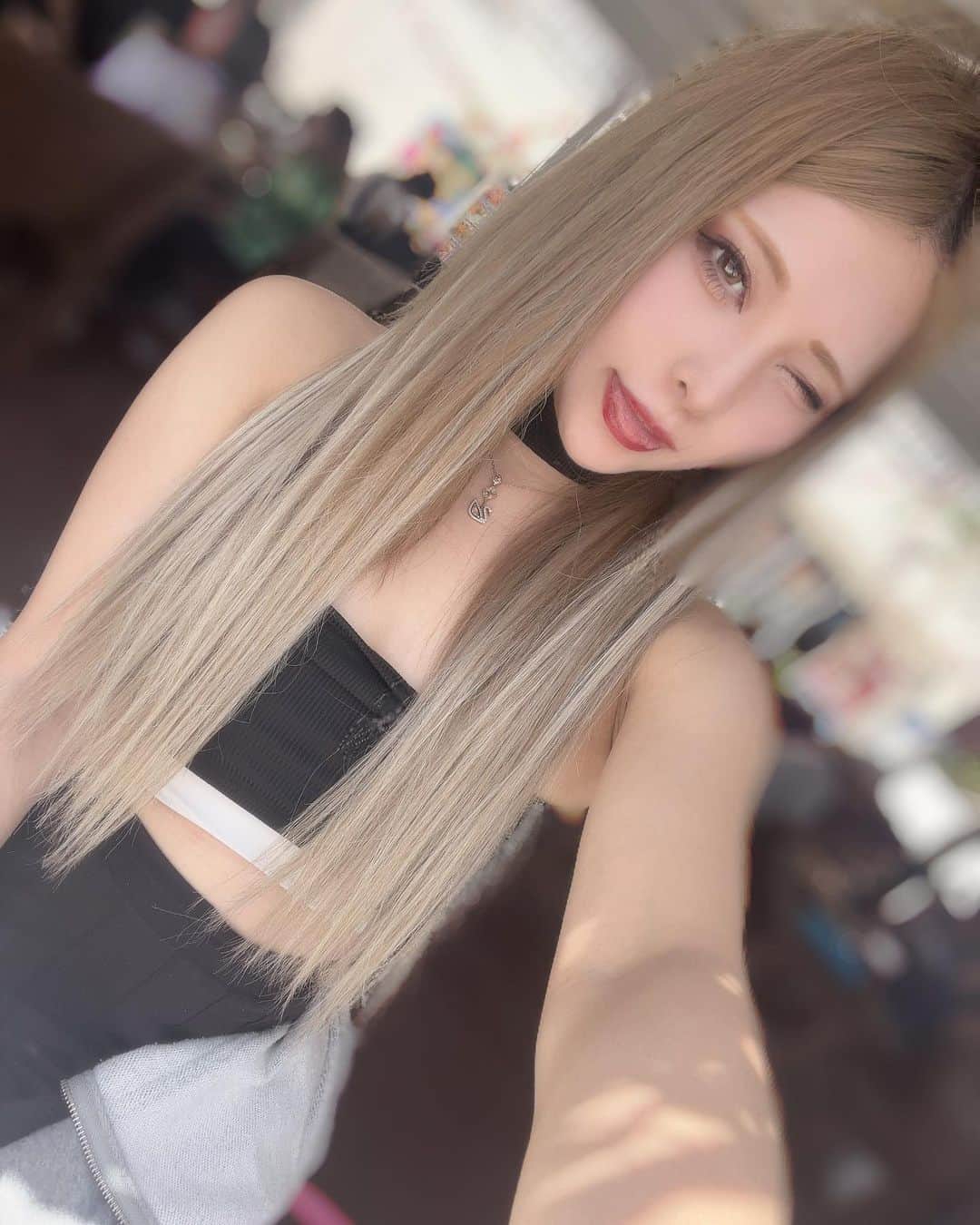 ありえのインスタグラム：「💙💖💙💖💙 : : : 美味しい食べ物たべてゆっくりした休日を とれたからすこし元気になった ٩( ´ω` )و  #バーレスク大阪 #バーレスク東京 #バーレスク大阪ありえ #北新地 #インスタ映え #ホスト  #韓国メイク  #童顔女子  #実物とは異なります   #burlesqueosaka  #burlesquetokyo  #」