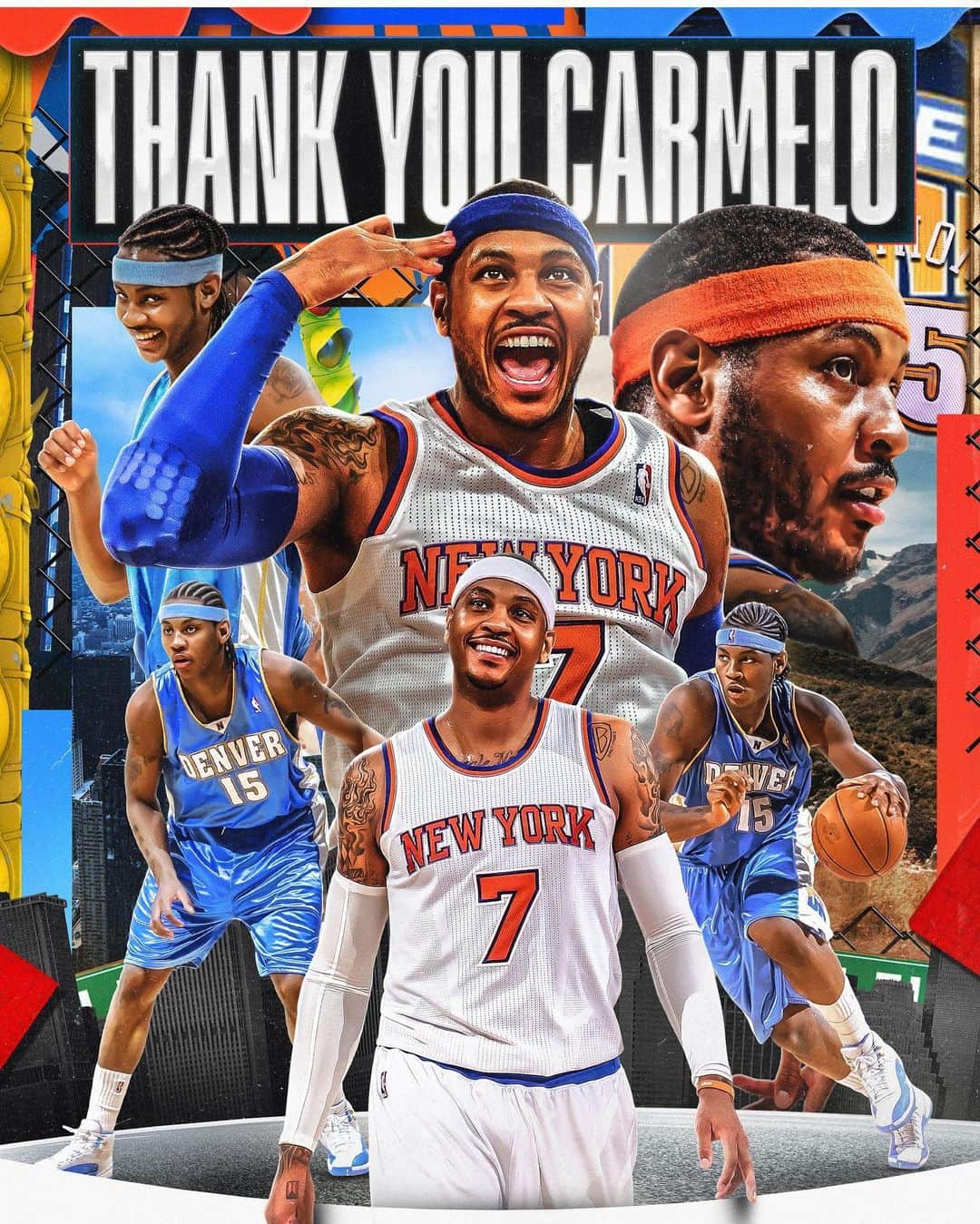 NBAさんのインスタグラム写真 - (NBAInstagram)「10x #NBAAllStar, 6x All-NBA selection, 9th most points all-time and 75th Anniversary Team member… thank you, @carmeloanthony! 👏 #STAYME7O」5月22日 22時39分 - nba