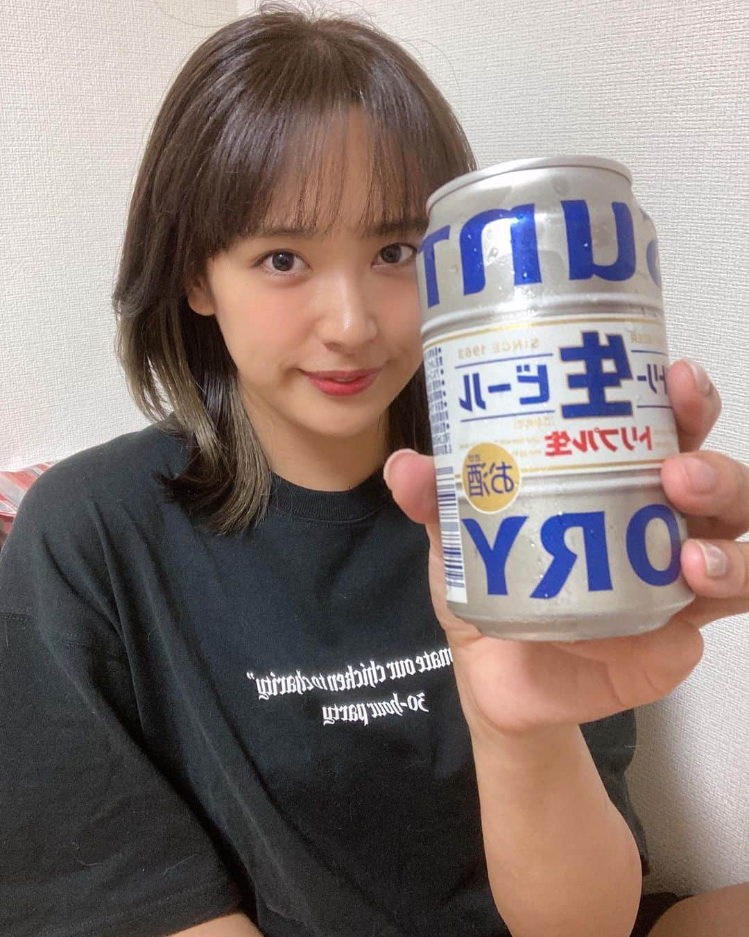 江藤遼さんのインスタグラム写真 - (江藤遼Instagram)「家飲みも好き♡  #サントリー生ビール  #トリプル生」5月22日 22時52分 - etooo3