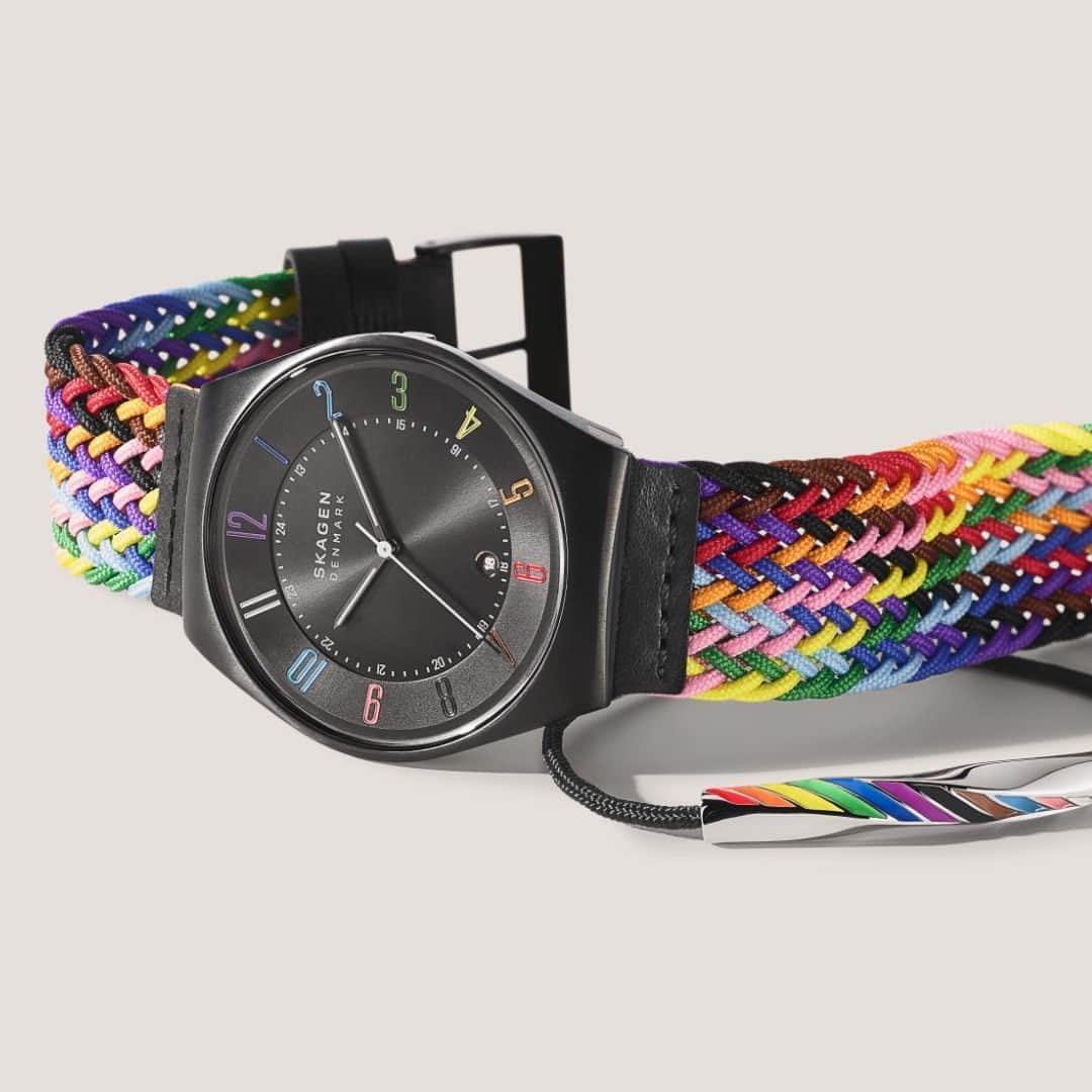 のインスタグラム：「Love is colorful. Express yours in our new Pride Month collection that supports InterPride.」