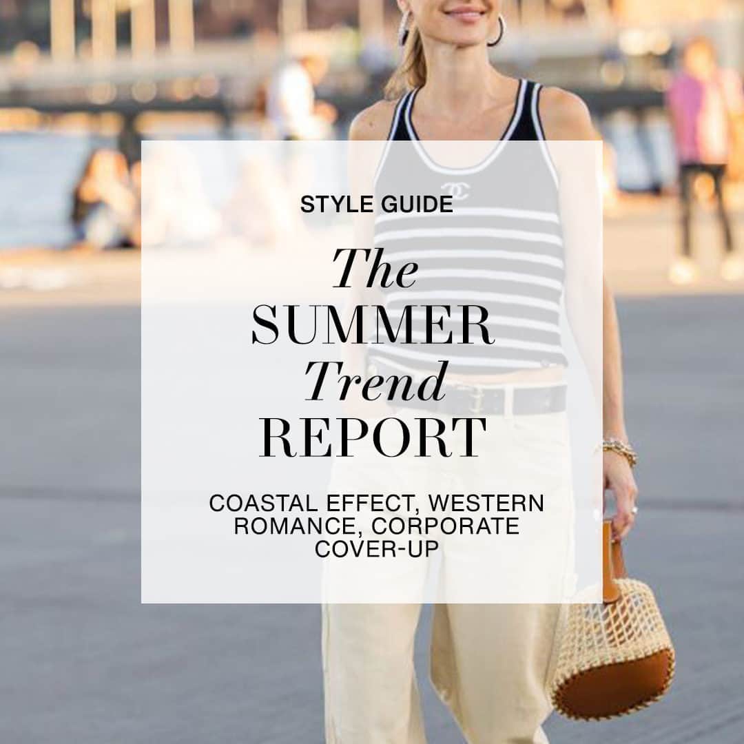 ShopBAZAARさんのインスタグラム写真 - (ShopBAZAARInstagram)「Welcome the new season with our editors’ highlight of the top summer trends you need to incorporate into your wardrobe immediately. Add to your seasonal favorites with elevated swimwear and corporate-chic suiting, playful dresses and luxe cowboy boots, classic tees and breezy basket bags, and so much more. Shop these looks at the link in our bio. #SHOPBAZAAR」5月23日 0時05分 - shopbazaar