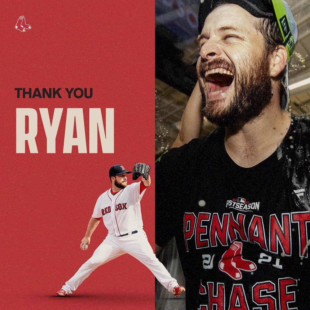 ボストン・レッドソックスのインスタグラム：「Thanks to a World Series champion!」