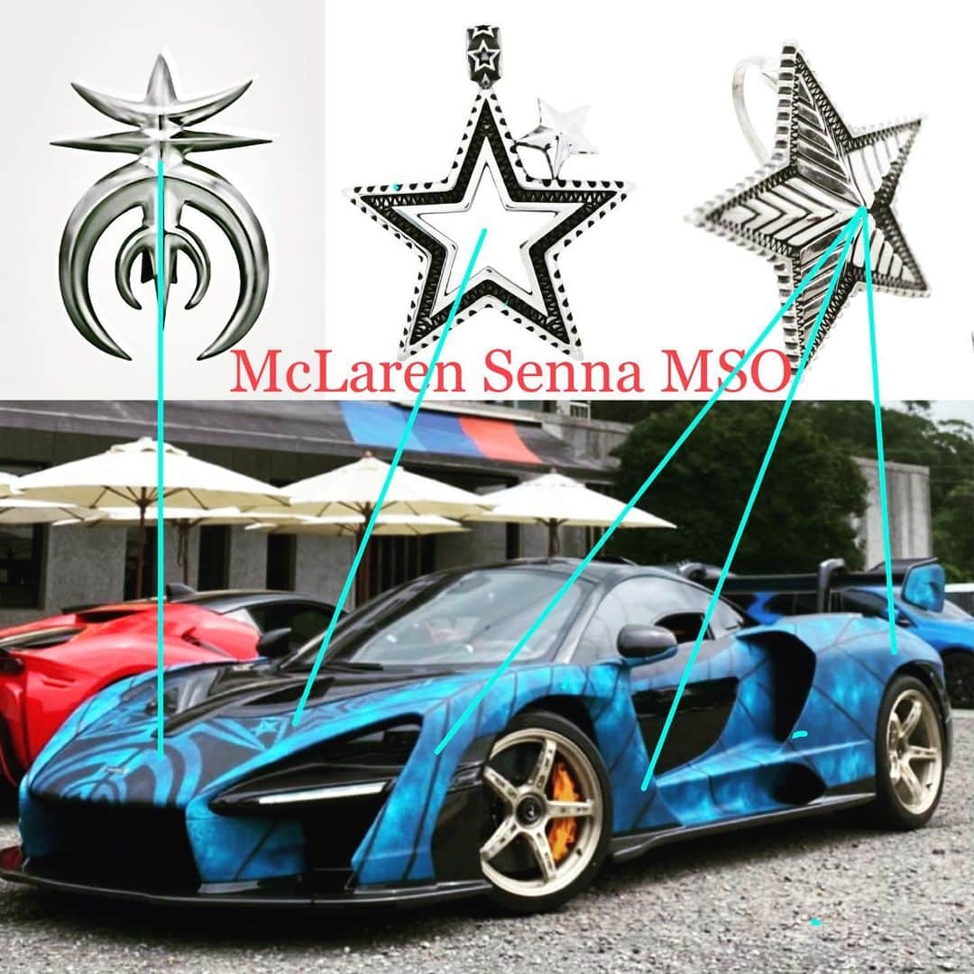コディ サンダーソンのインスタグラム：「McLaren Senna MSO wrap using components from my line. Thanks @super_kevinmusic and @v__1649 @codysanderson_official @codysanderson_dailys @mclaren #navajo」