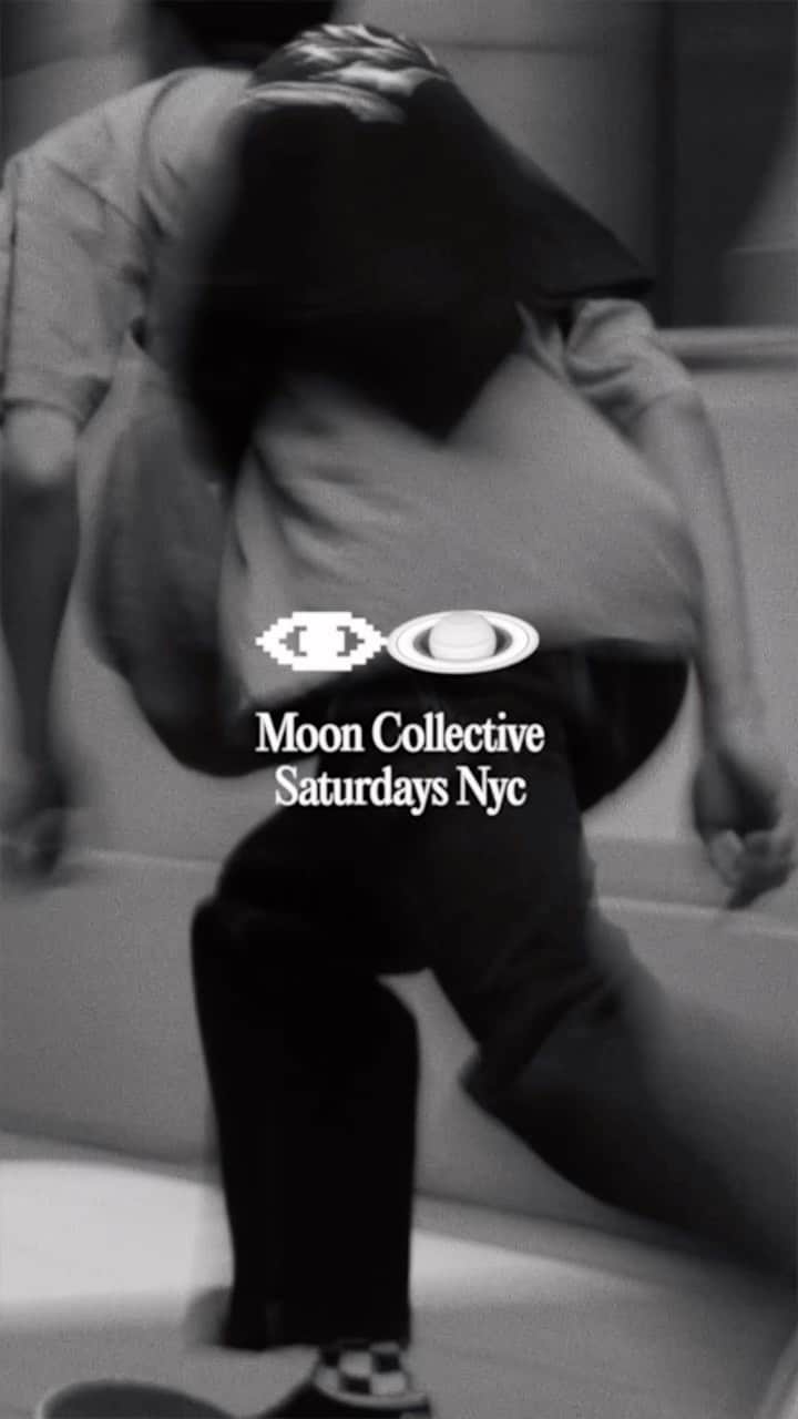 サタデーズのインスタグラム：「@brockkono in SF in the new @mooncollective & Saturdays NYC capsule.  Huge thanks to @btvisuals for the video work.」