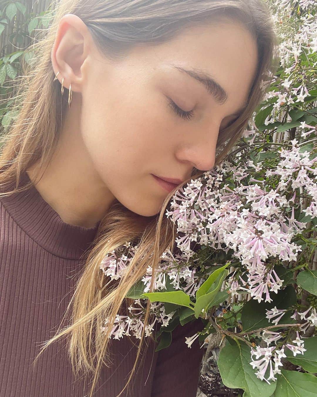 サマンサ・グラドヴィルさんのインスタグラム写真 - (サマンサ・グラドヴィルInstagram)「Lilac love and sun beams in my garden today 🌸 Every spring I’m absolutely mesmerized by how these tiny blossoms can be so intoxicatingly fragrant 💕✨ #mothernaturesbeauty #lilaclove #inmygardentoday」5月23日 1時57分 - samgradoville