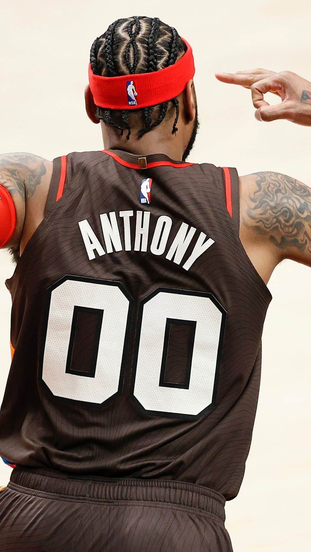 ポートランド・トレイルブレイザーズのインスタグラム：「Congratulations on an iconic career, @carmeloanthony 👌」