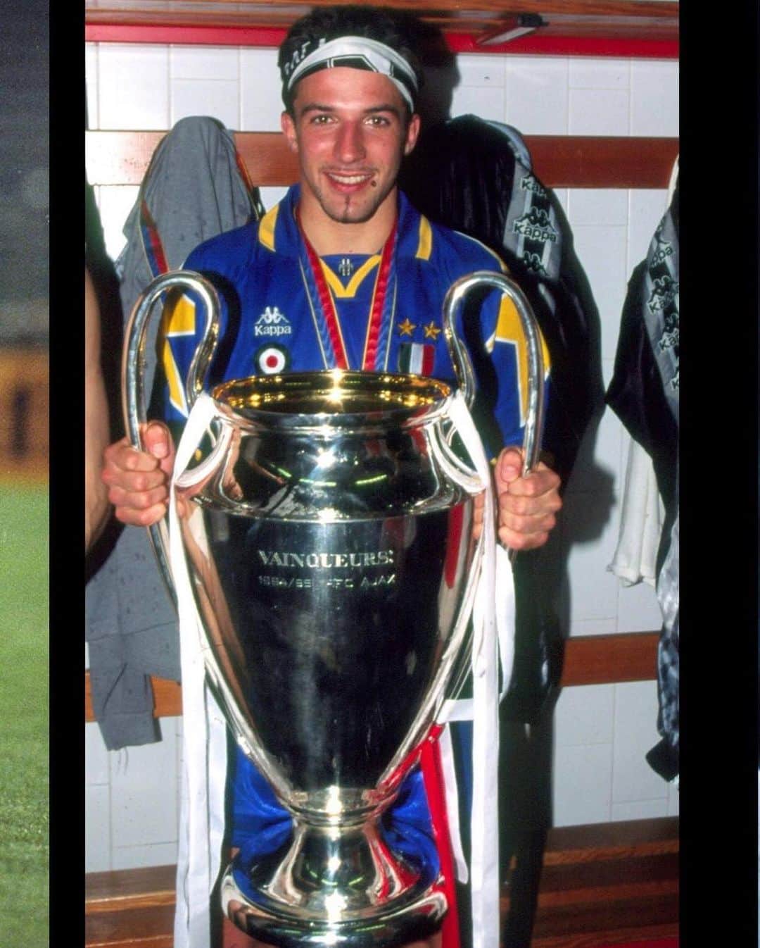 アレッサンドロ・デル・ピエロのインスタグラム：「🏆22 maggio 1996! . . . #juventus #ucl #winner #championsleague #adp10」