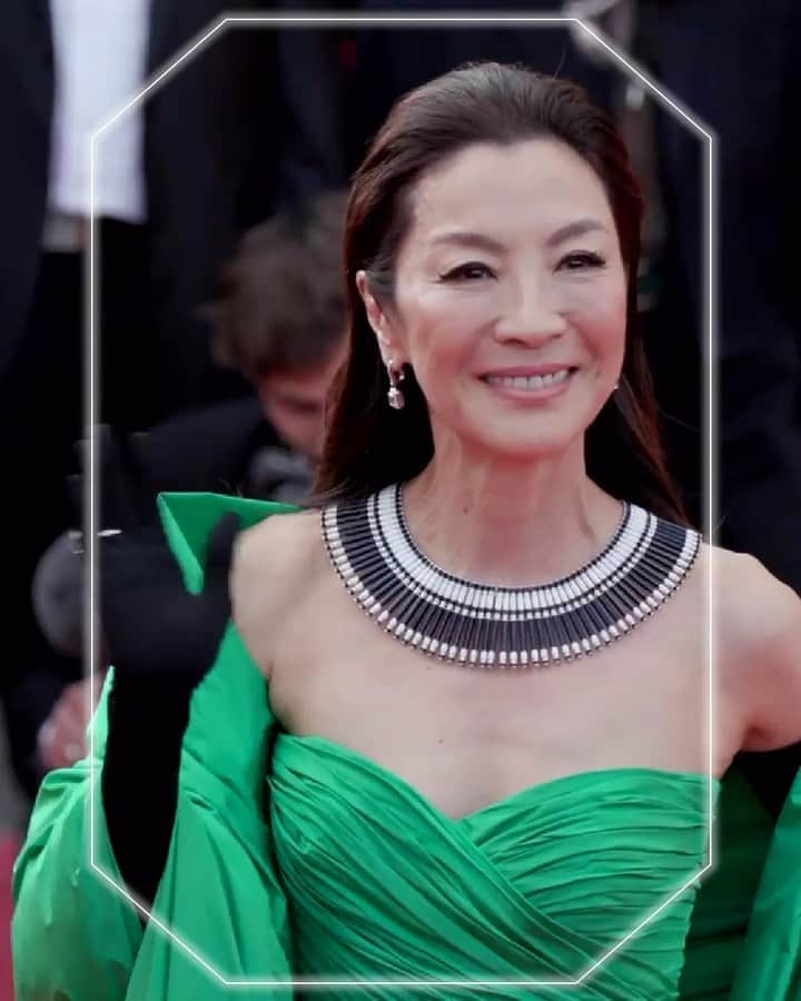 ブシュロンのインスタグラム：「When savoir-faire meets style. Boucheron creations take centre stage at the red carpet.  #BoucheroninCannes  #MichelleYeoh #AlexaChung #MilaAlZahrani #CeciledeFrance  #Cannes2023」