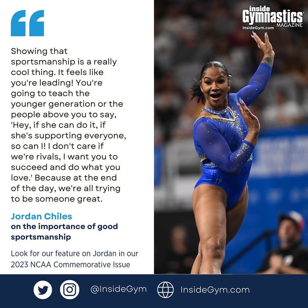 Inside Gymnasticsさんのインスタグラム写真 - (Inside GymnasticsInstagram)「The words of a true leader 🤍  Last day to subscribe for our 2023 NCAA Commemorative Issue! Head to ShopInsideNation.com to subscribe!   📸 Lloyd Smith for Inside Gymnastics」5月23日 4時53分 - insidegym