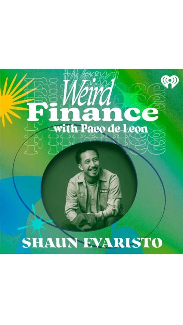 ショーン・エバリストのインスタグラム：「🕺🏽 In this episode of @weirdfinancepod, Paco talks to @shaunevaristo about the path he took to become a dancer and choreographer, how he’s overcome his fear of numbers and the idea that he’s bad with math, and how he’s navigating through the biggest loss of his career thus far.⁠ ⁠ This episode also features The Price Report, a short segment with@FrostiFresh where he takes us on a journey, examining the cost of one thing in the hopes that it helps us have a better understanding of well, everything. This week we’re exploring the true cost of tipping.⁠ ⁠ A special thanks to our talented and generous super producer @ramjams.⁠ ⁠ Available wherever you listen to podcasts.⁠」