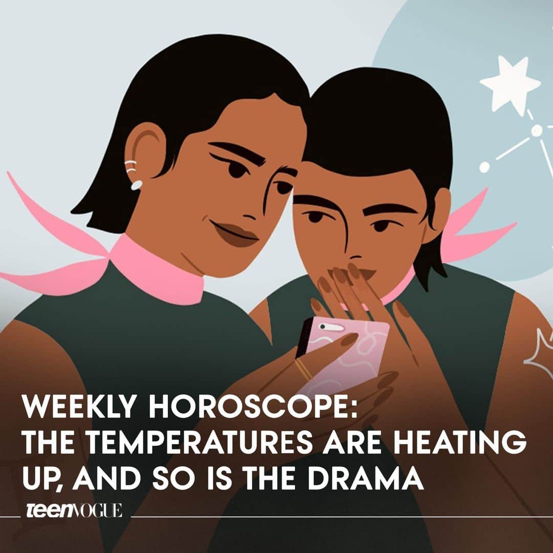 Teen Vogueのインスタグラム：「Gemini season is finally here and so is your horoscope for the week! See what the ✨stars✨ have in store for you at the link in bio 👀」