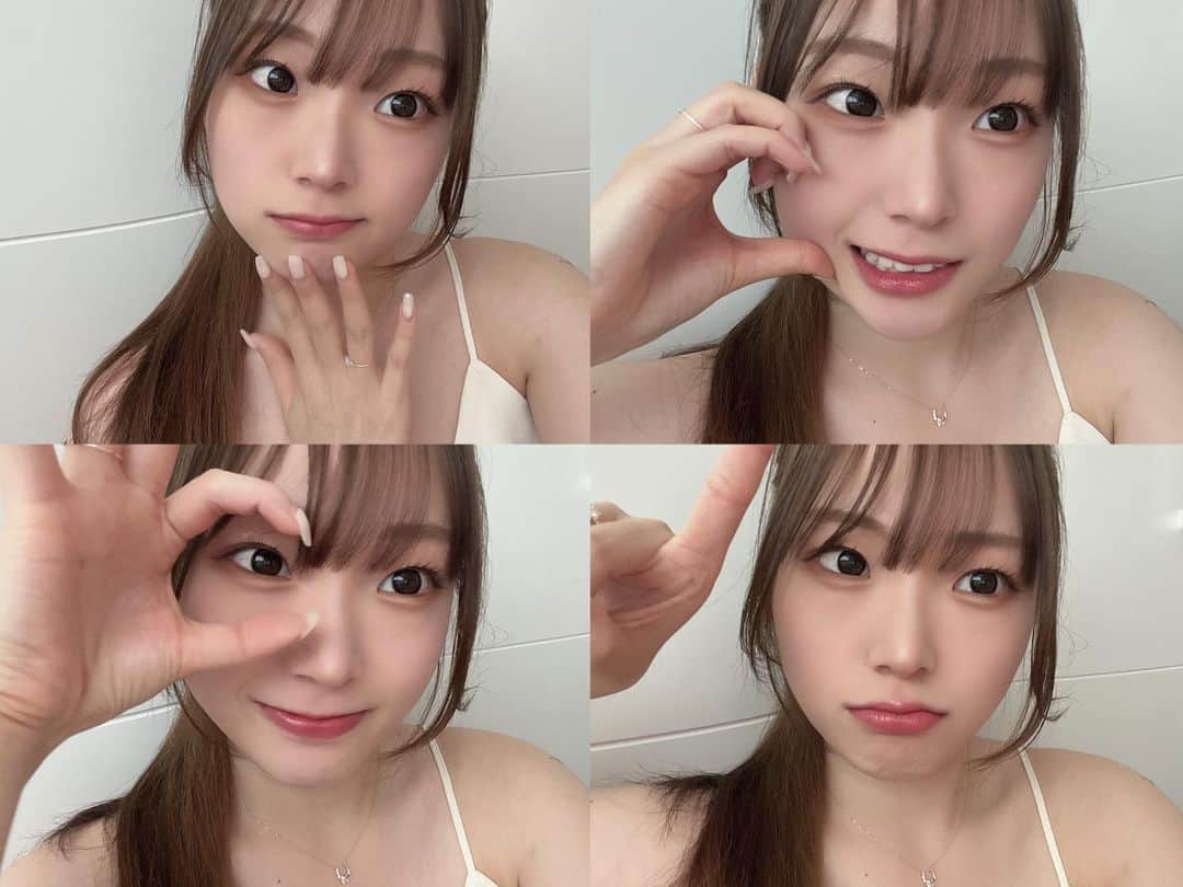ゆうなのインスタグラム：「夏だね☆冷麺たべたい((̵̵́ ̆͒͟˚̩̭ ̆͒)̵̵̀)」
