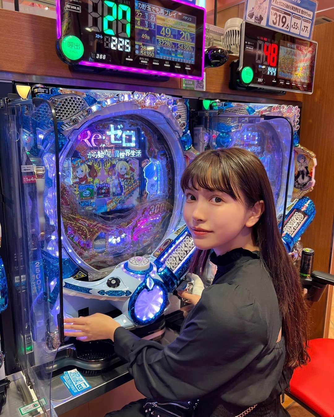 鈴木聖のインスタグラム：「パチンコのお仕事してきました、、、🥲 嬉しすぎる〜！また告知します！！！」