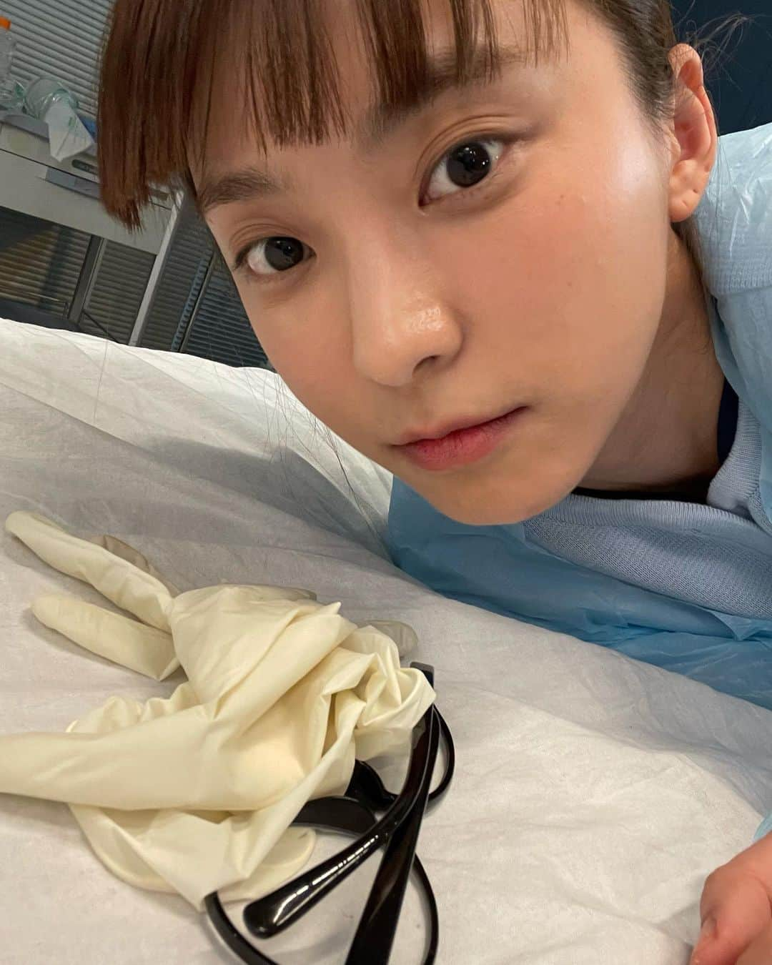 ボラのインスタグラム：「주영미 간호사입니다👓 Call me nurse joo 👓」