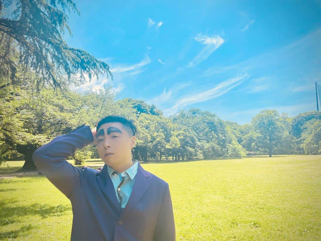 堂本剛のインスタグラム：「#ENDRECHERI  #眉毛 #eyebrows」