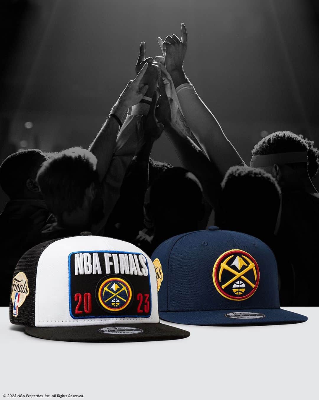 ニューエラ・キャップのインスタグラム：「Congrats to the Denver Nuggets for winning the Western Conference Finals! Celebrate the victory with the Official Cap of the NBA Finals, available now at New Era.」