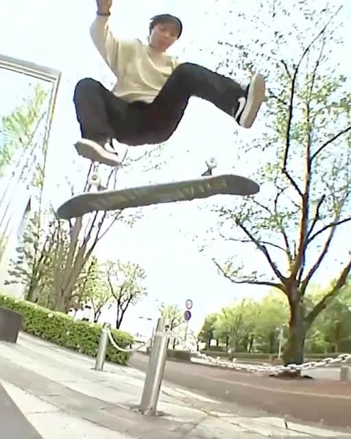中山楓奈のインスタグラム：「Gassed Up @nikesb  Thank you 🙏🫶  @murasakisports_official  @nikesb  @elementskateboards  @elementjapan  @diamondsupplyco  @ninja_bearing  #NiX #ちなつ均整院」