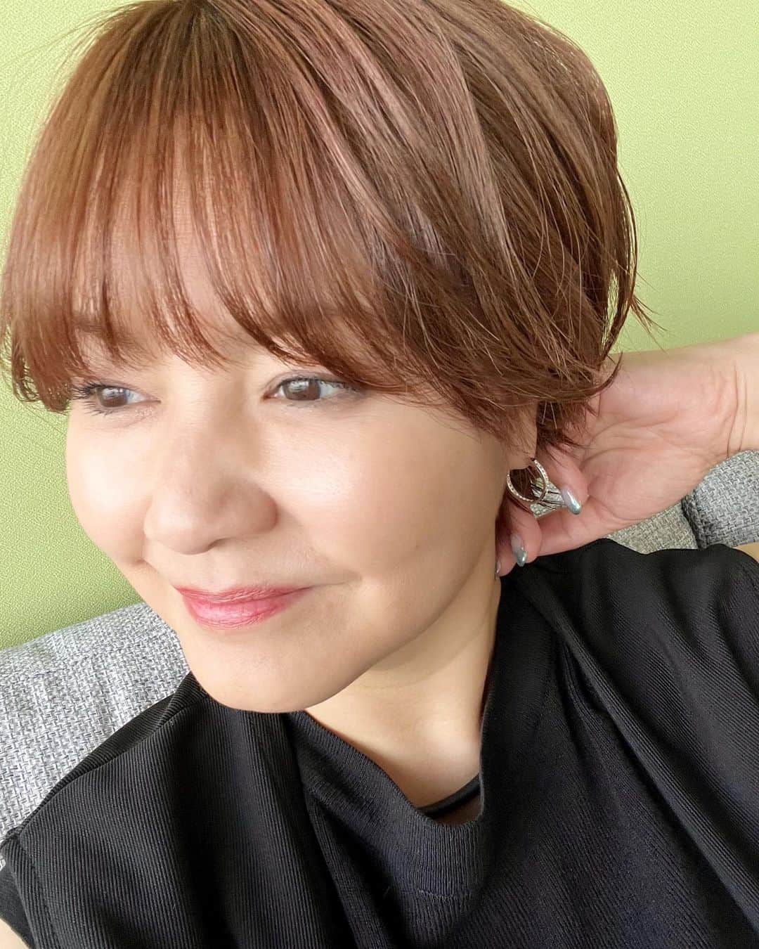 中澤裕子さんのインスタグラム写真 (中澤裕子Instagram)「⭐︎⭐︎ 今日も好きな感じな ヘアアレンジにしてもらいました。 今月から
