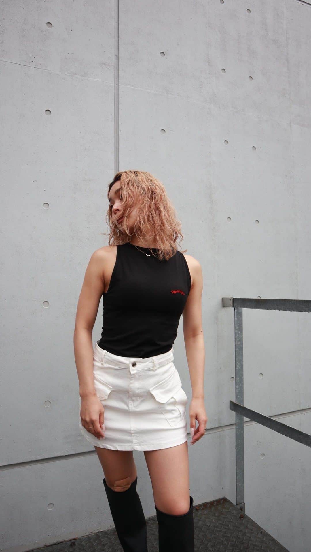 FIG&VIPERのインスタグラム：「【 New 】  ・Logo padded tank top ¥4,400 (tax included)  _______________________________________________  5/23(tue)6pm〜 Online store先行発売 5/25(thu) 店頭発売予定  #figandviper」
