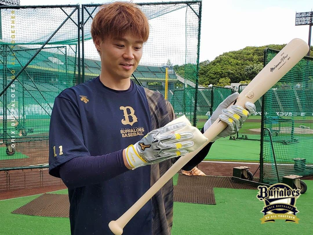 オリックス・バファローズさんのインスタグラム写真 - (オリックス・バファローズInstagram)「#山崎福也 #交流戦に向けて #打撃練習 #バッティング でも #ロジンマシマシ #積もってます #積ロジン #ロジンの王子様 #バッター福也 #ほっともっとフィールド神戸 #Bs2023 #buffaloes #baseball #ORIX #プロ野球」5月23日 14時59分 - orix_buffaloes