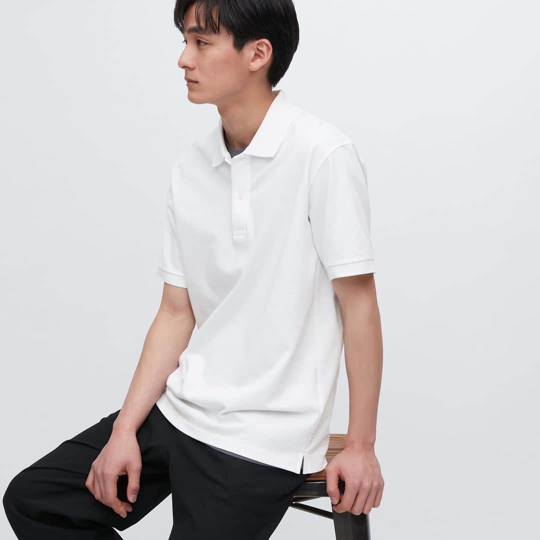 ユニクロさんのインスタグラム写真 - (ユニクロInstagram)「Made from a light and smooth blend of cotton and recycled polyester, our Dry Pique Polos for men come in both basic and vivid color - they'll make you so happy you'd want to get them all.  455388 Dry Pique Short-Sleeve Polo Shirt  #Uniqlo #LifeWear #uniqlopolos #poloshirt  *The product availability differs among regions. Please check your regional account or website.」5月23日 17時59分 - uniqlo