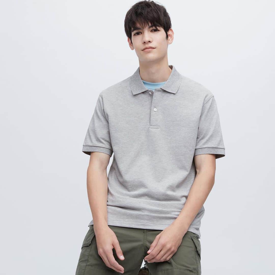 ユニクロさんのインスタグラム写真 - (ユニクロInstagram)「Made from a light and smooth blend of cotton and recycled polyester, our Dry Pique Polos for men come in both basic and vivid color - they'll make you so happy you'd want to get them all.  455388 Dry Pique Short-Sleeve Polo Shirt  #Uniqlo #LifeWear #uniqlopolos #poloshirt  *The product availability differs among regions. Please check your regional account or website.」5月23日 17時59分 - uniqlo