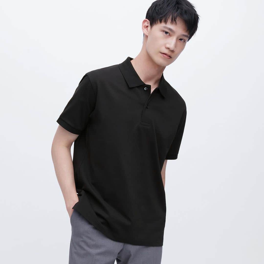 ユニクロさんのインスタグラム写真 - (ユニクロInstagram)「Made from a light and smooth blend of cotton and recycled polyester, our Dry Pique Polos for men come in both basic and vivid color - they'll make you so happy you'd want to get them all.  455388 Dry Pique Short-Sleeve Polo Shirt  #Uniqlo #LifeWear #uniqlopolos #poloshirt  *The product availability differs among regions. Please check your regional account or website.」5月23日 17時59分 - uniqlo