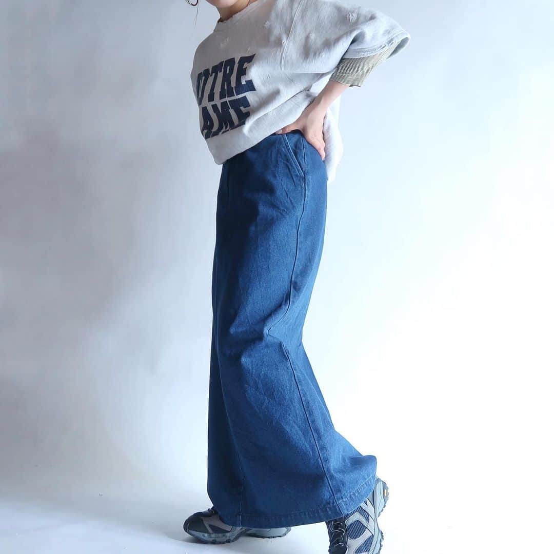 TheSunGoesDownさんのインスタグラム写真 - (TheSunGoesDownInstagram)「denim long skirt  staff 154cm」5月23日 18時05分 - tsgd_tokyo
