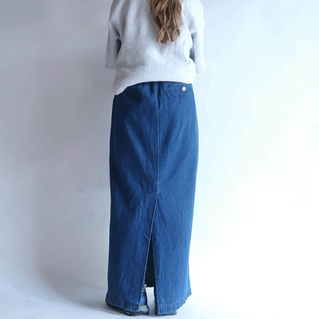 TheSunGoesDownさんのインスタグラム写真 - (TheSunGoesDownInstagram)「denim long skirt  staff 154cm」5月23日 18時05分 - tsgd_tokyo