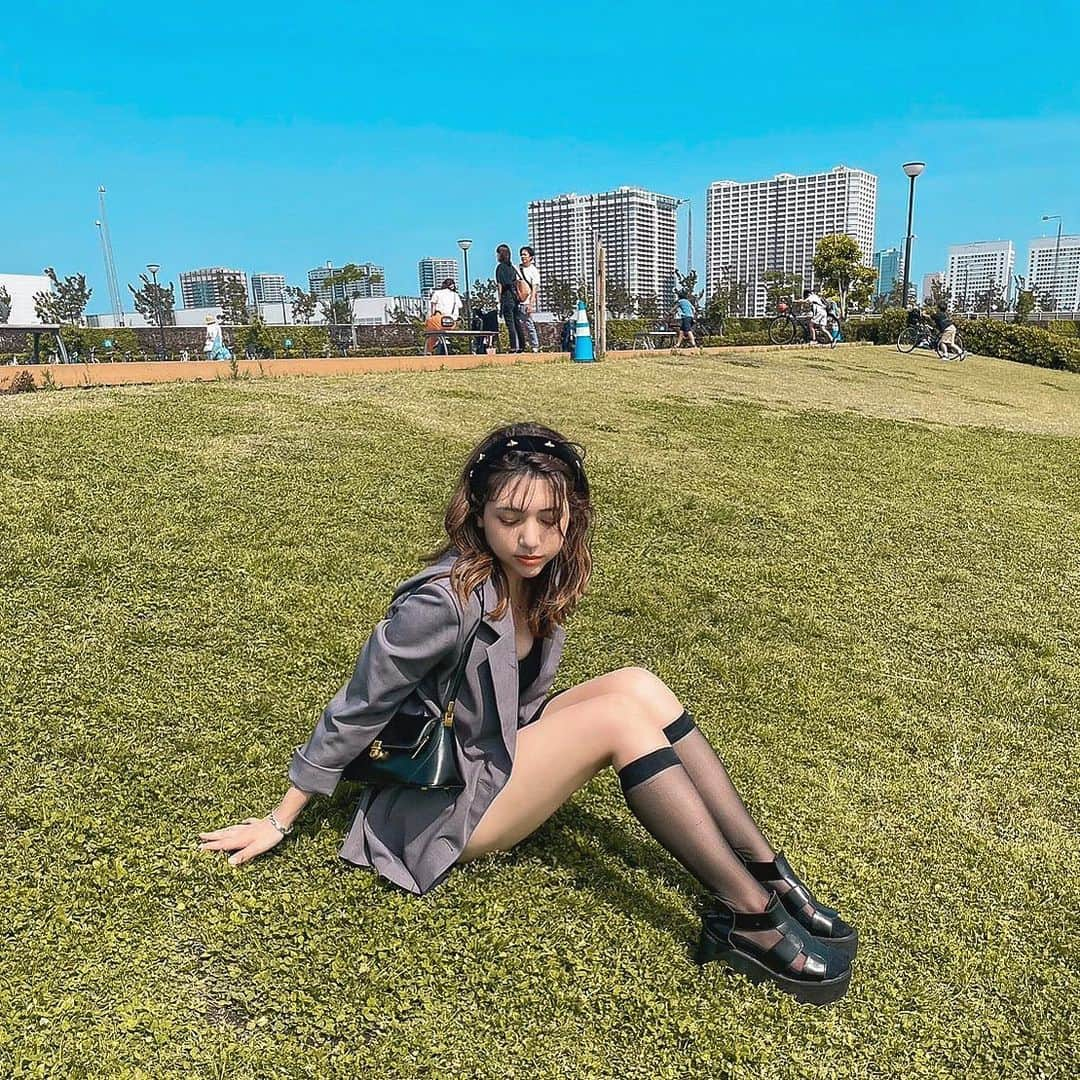 峯りあなさんのインスタグラム写真 - (峯りあなInstagram)「・ 豊洲であーしんぐ🌎🌱」5月23日 18時28分 - riana_mine