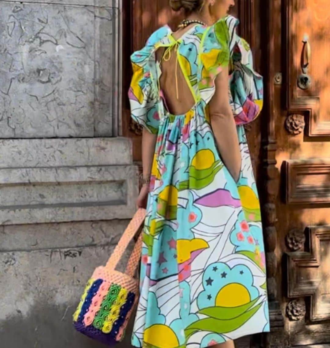 マヌーシュさんのインスタグラム写真 - (マヌーシュInstagram)「All girls love our Scoubidou bag 💖  1. @daykotadee  2&3. @anais.closet  4. @quattro_moda」5月23日 19時14分 - manoush_officiel