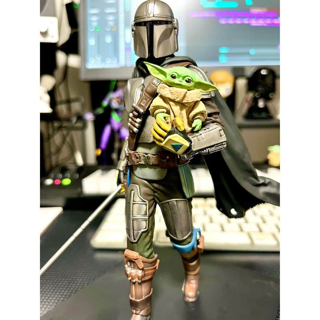 Shinnosukeさんのインスタグラム写真 - (ShinnosukeInstagram)「「我らが道」  #mandalorian #dindjarin #grogu #thisistheway #starwars」5月23日 19時39分 - shinscapade