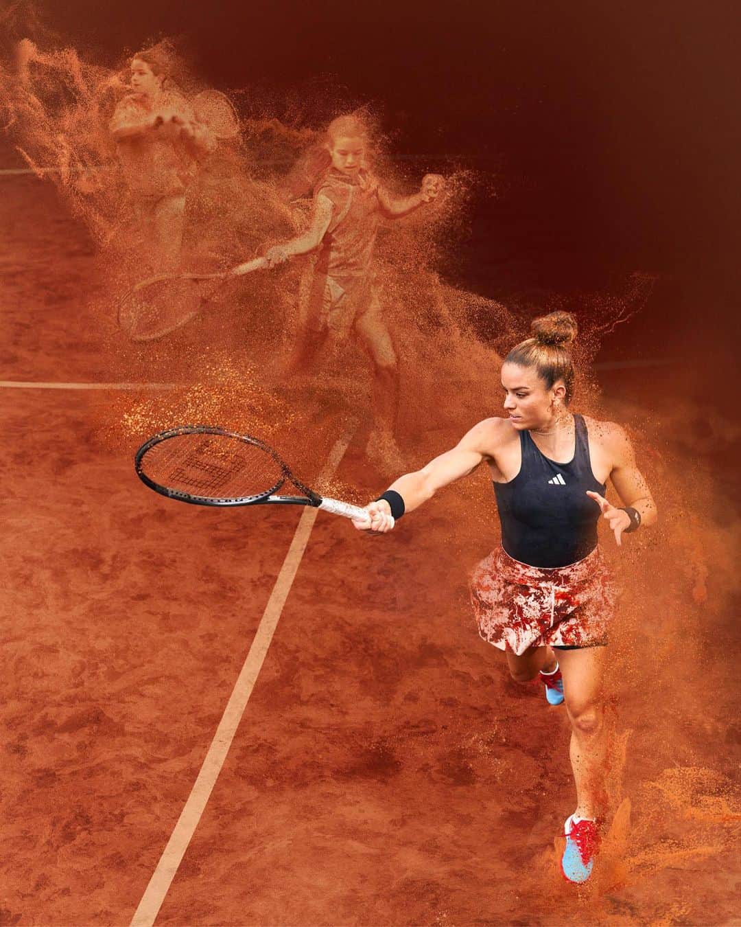 マリア・サッカリのインスタグラム：「#makeyourpoint and leave your mark.  #adidastennis」